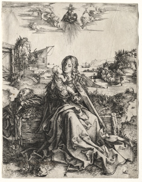 The Holy Family with the Butterfly