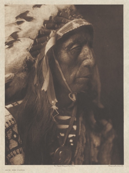 Portfolio III, Plate 81: Jack Red Cloud