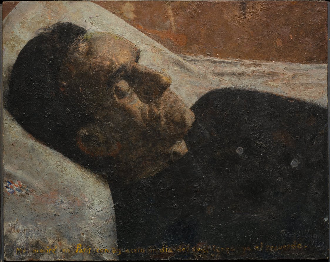 Death Mask of Cesar Vellejo, Antonio Lopez-Garcia, 1962–1963