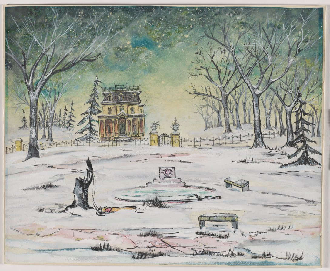 Winter Thought, Alice M. Gizewski, 1950
