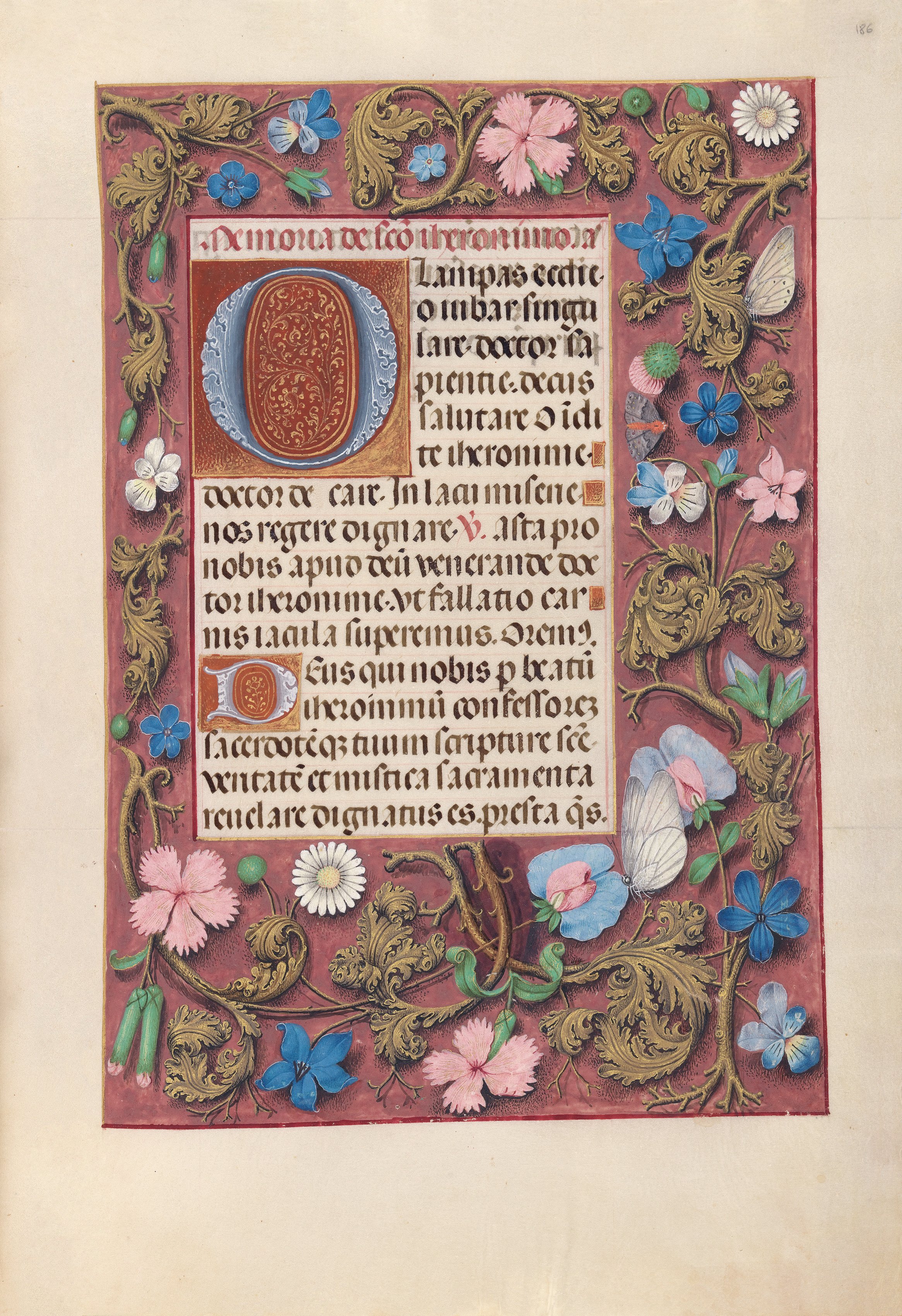 Hours of Queen Isabella the Catholic, Queen of Spain:  Fol. 186r