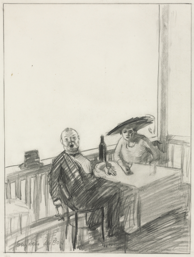 At the Café: Waiter!, Guy Pène du Bois, c. 1904–26