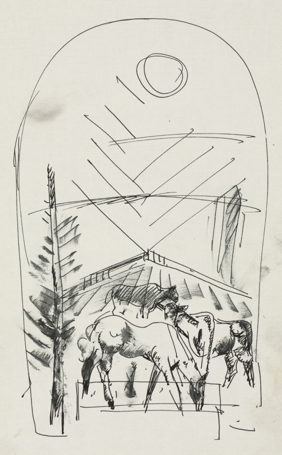 Sketch (130 of 150), William Sommer, c. 1920s–40s