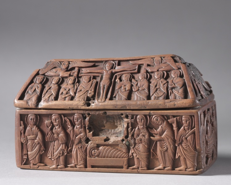 Wooden Casket: Scenes from the Life of Christ