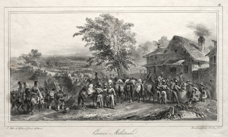 Album pour 1831:  Convoi militaire