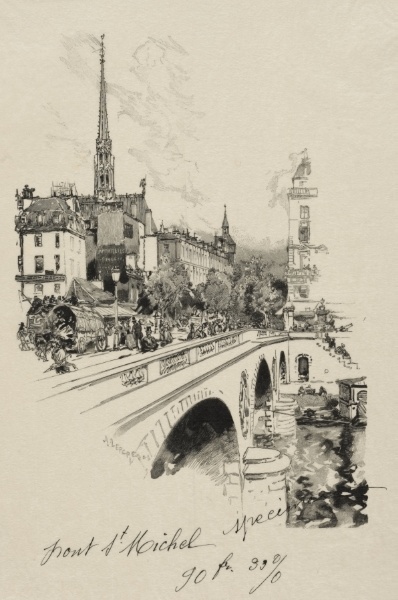 Le Pont Saint-Michel