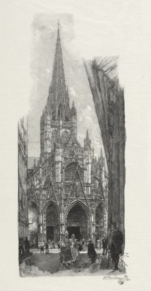 Rouen Illustré:  Eglise Saint Maclon