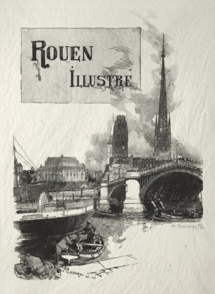 Frontispiece de Rouen Illustré