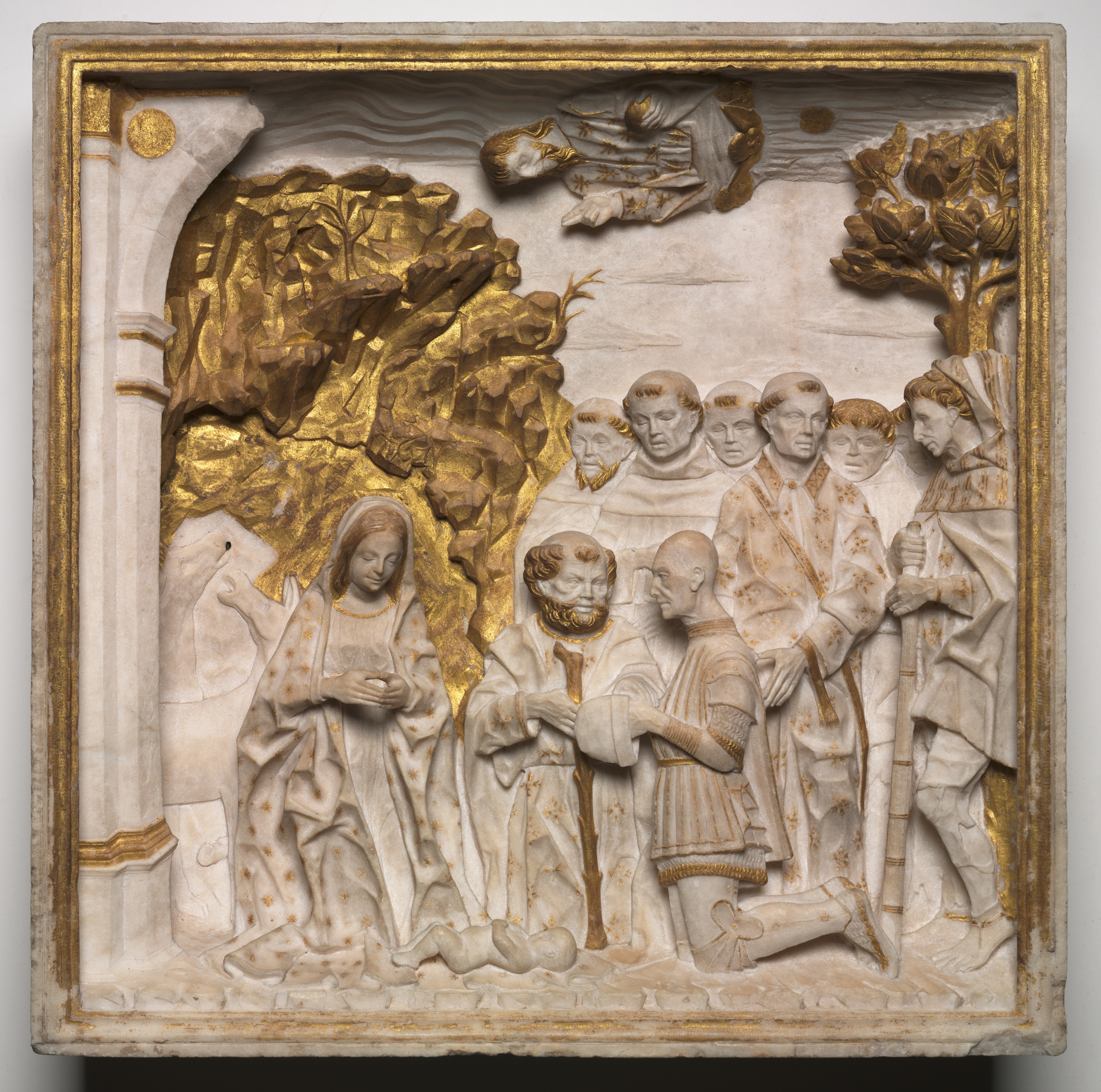 Pier Francesco Visconti, Court of Saliceto, Adoring the Christ Child