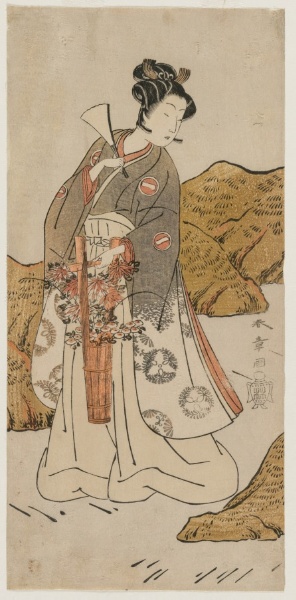 Ichikawa Monnosuke II as a Temple Page