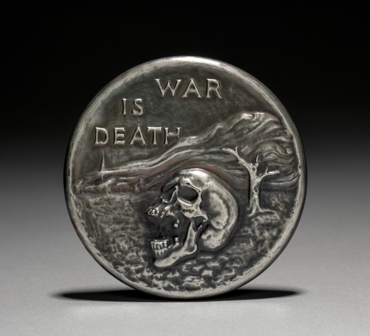 Medal: War is Death (reverse)