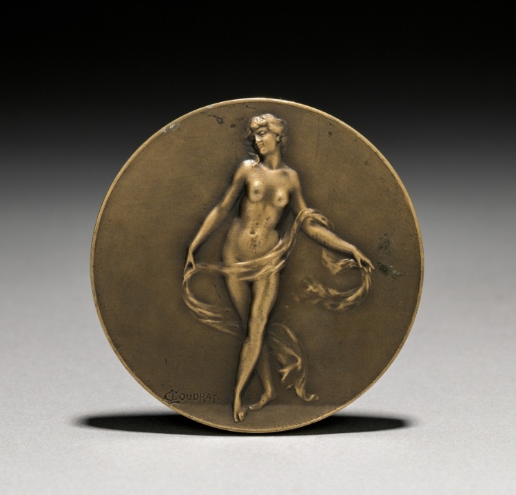 Medallion, "Dancing Nude"