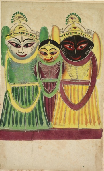 Jagannatha Trio (verso)