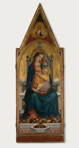 Virgin and Child Enthroned Italy, Tuscany | Cleveland Museum of Art