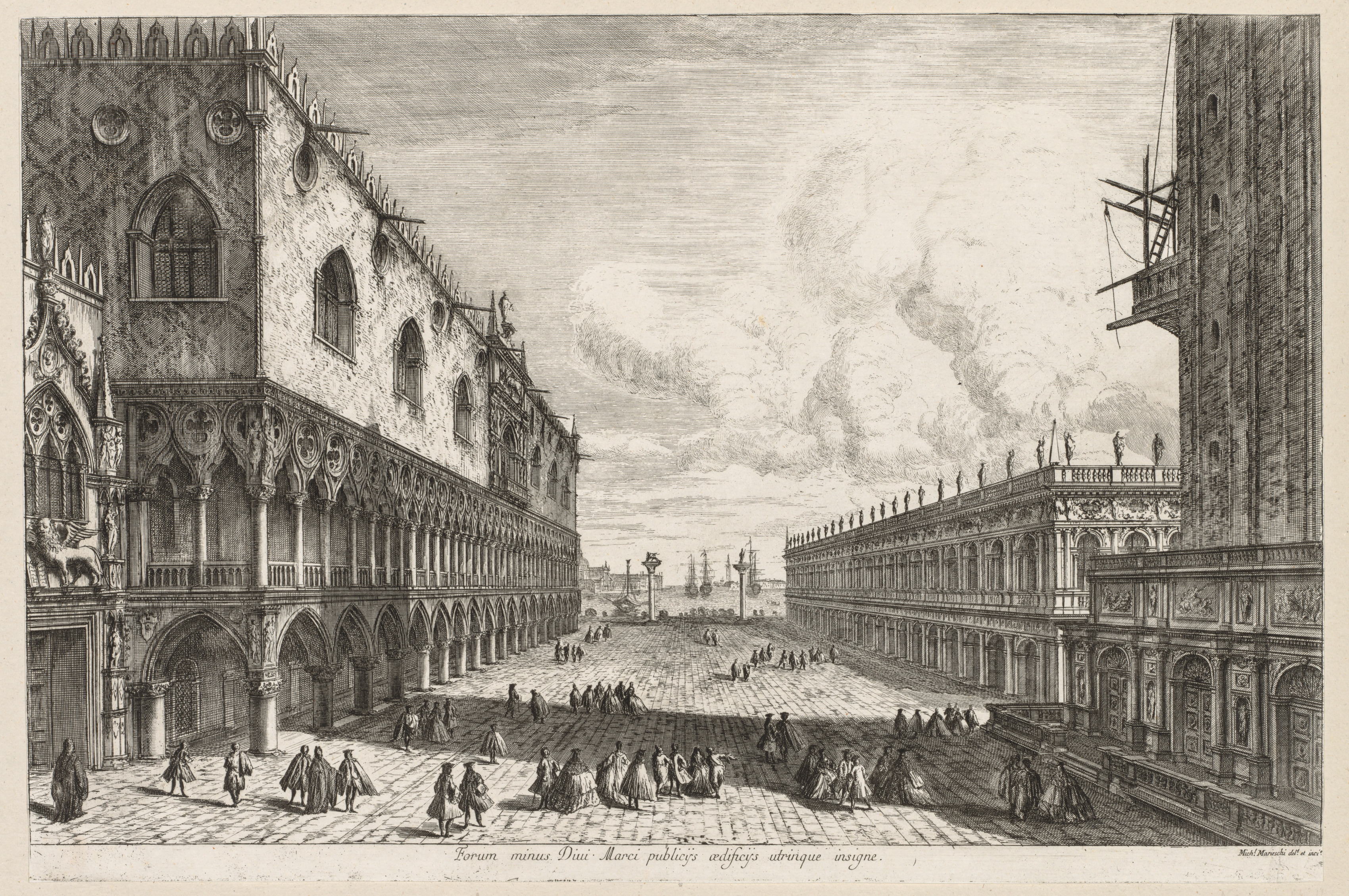 Views of Venice:  The Piazzetta