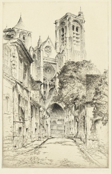 French Church Series No. 6: Bourges