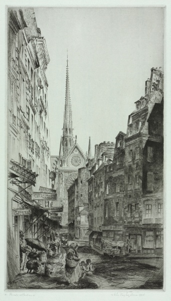 French Church Series No. 1: La Rue Sauton Paris
