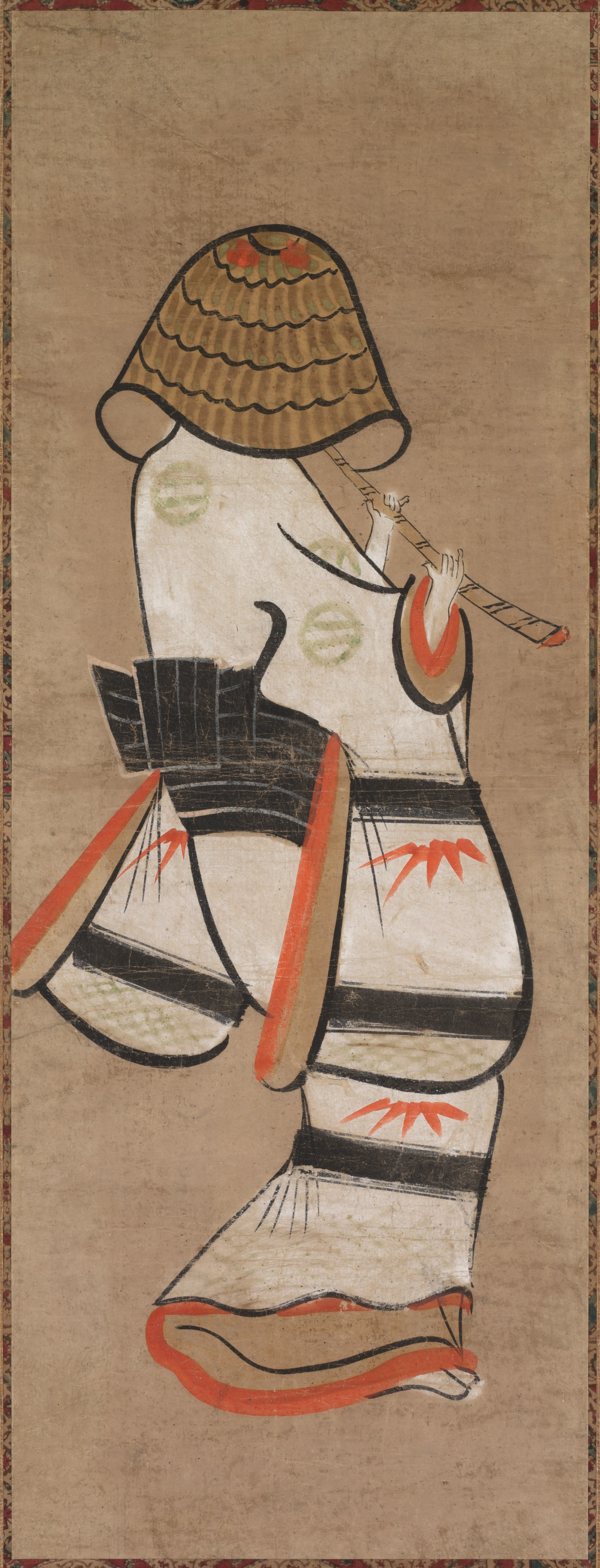 Woman as an Itinerant Monk: Onna Komuso (Otsu-e)