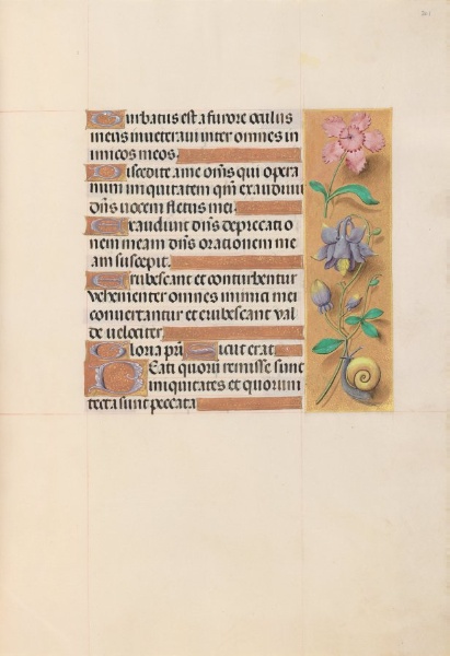 Hours of Queen Isabella the Catholic, Queen of Spain:  Fol. 201r