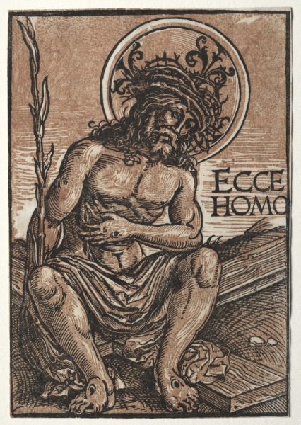 Man of Sorrows Seated on the Cross