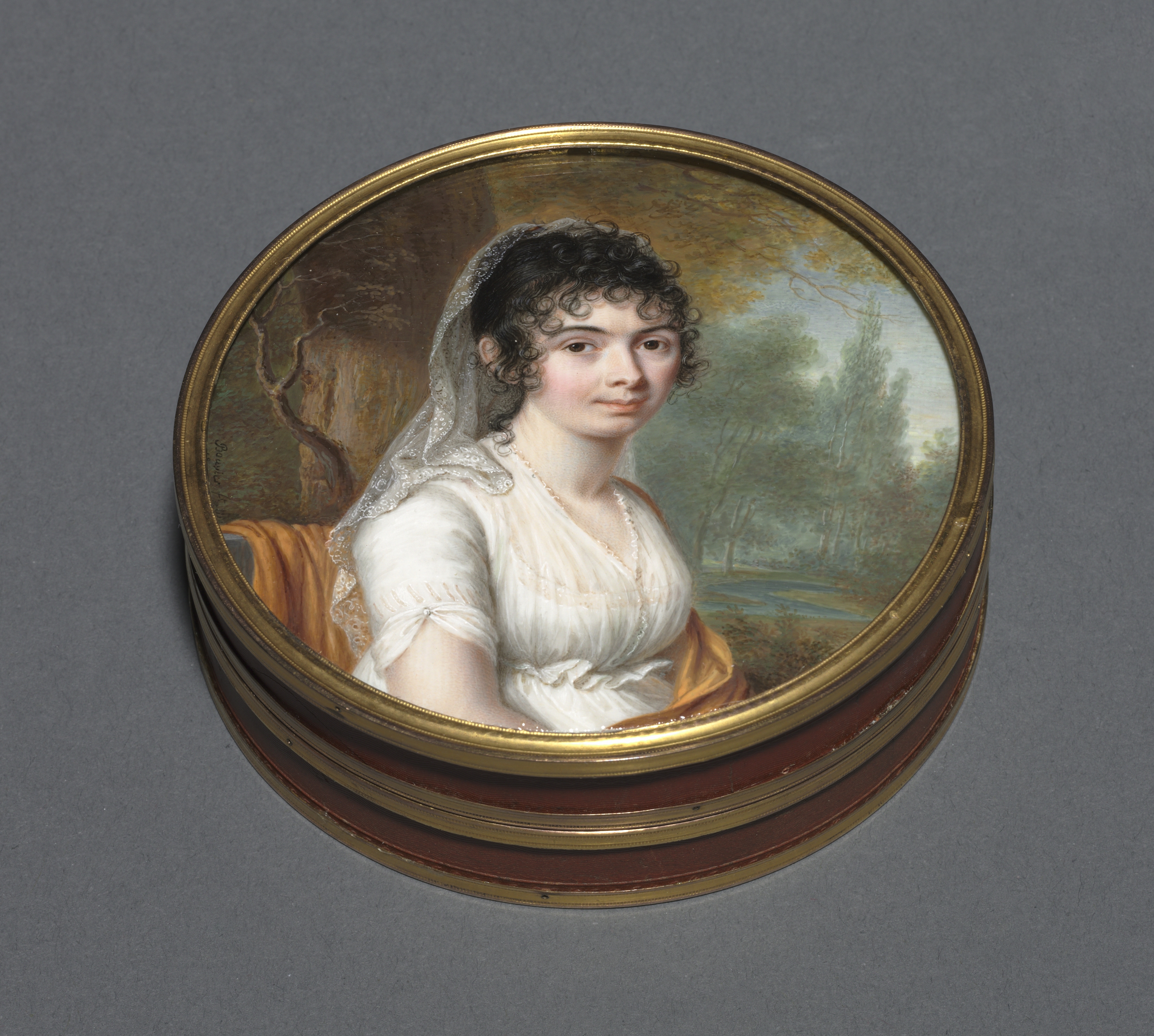 Snuff Box with a Portrait of a Lady