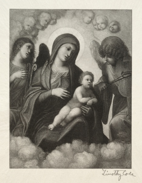 Madonna and Child in Glory