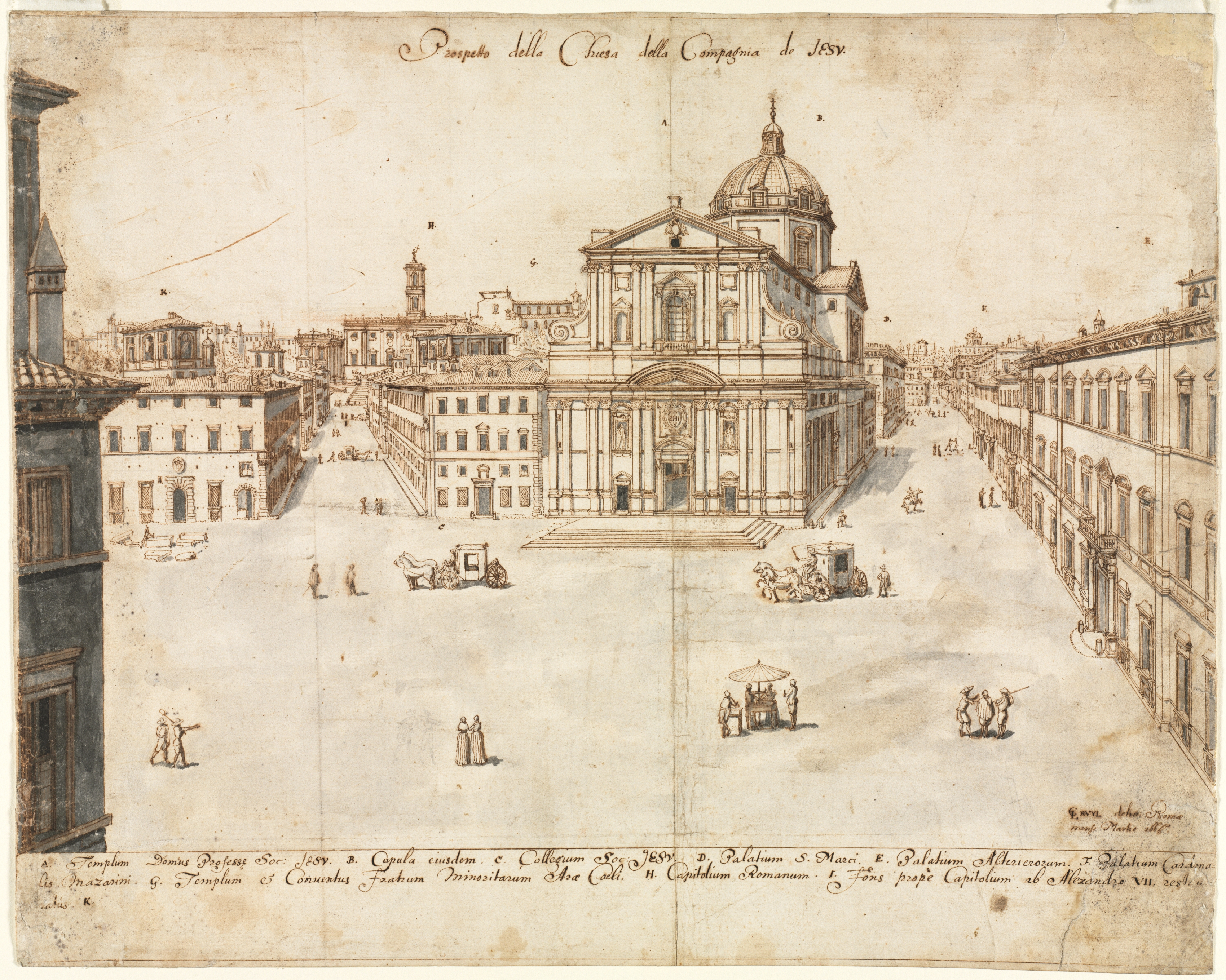 Eighteen Views of Rome: The Church of the Gesù