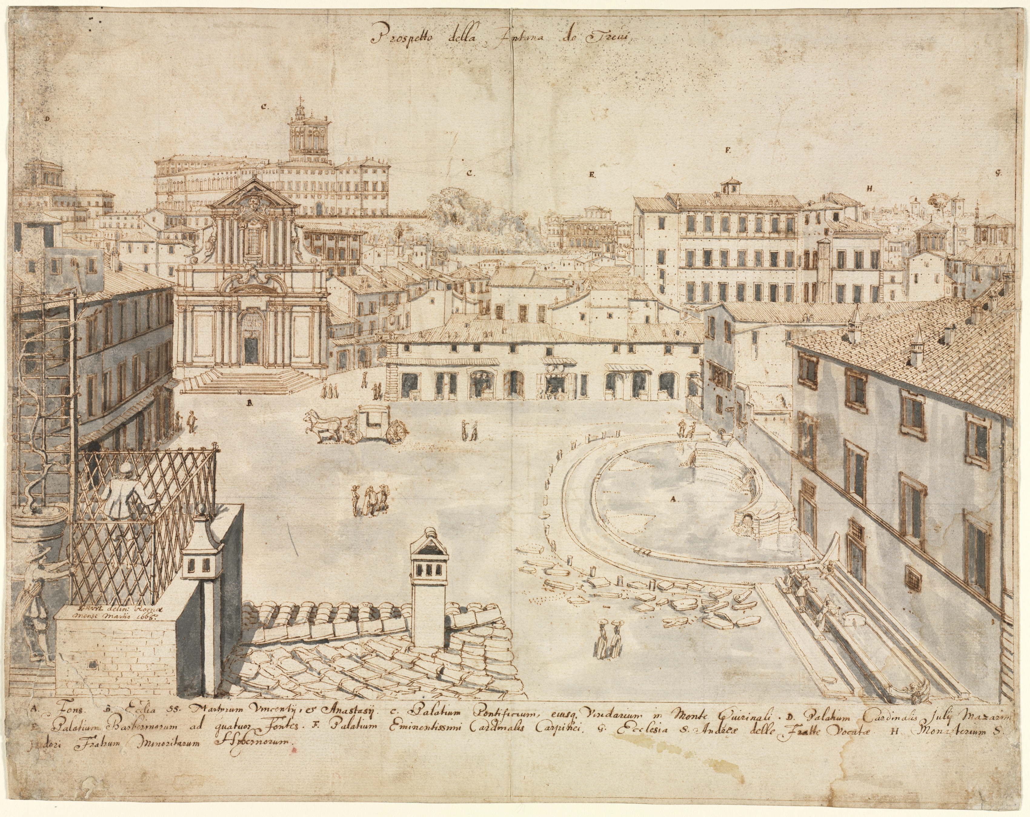 Eighteen Views of Rome: The Trevi Fountain
