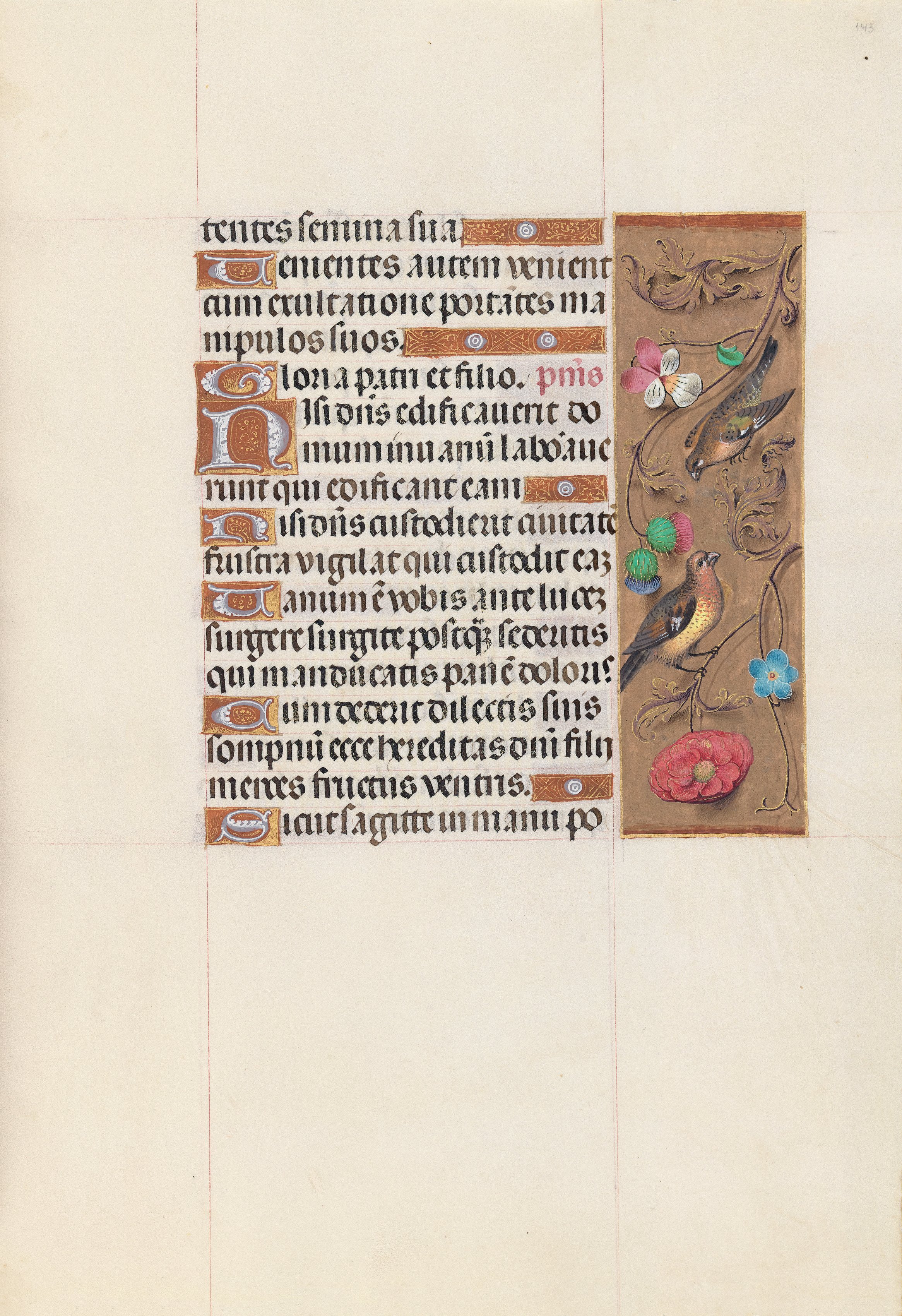 Hours of Queen Isabella the Catholic, Queen of Spain:  Fol. 143r