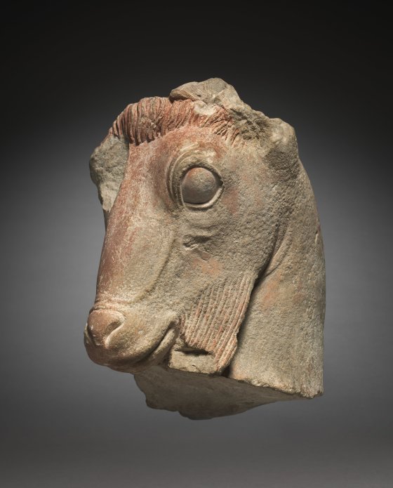 Fragment of a Goat's Head | Cleveland Museum of Art
