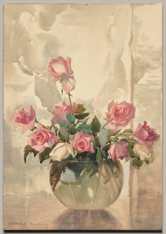 Roses in a Vase, H. Dudley Murphy, c. 1927