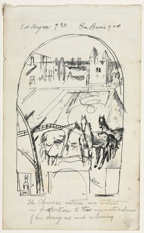 Sketch (116 of 150), William Sommer, c. 1920s–40s