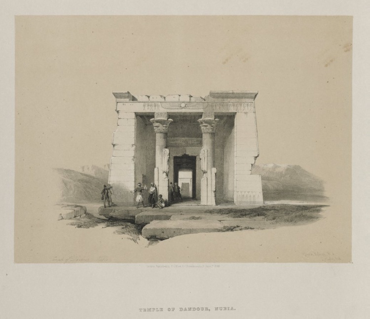 Egypt and Nubia, Volume II: Temple of Dandour, Nubia