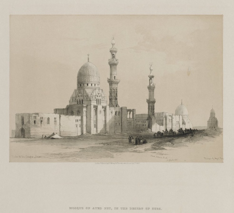 Egypt and Nubia, Volume III: Tombs of the Caliphs-Cairo.  Mosque of Ayed Be[y]