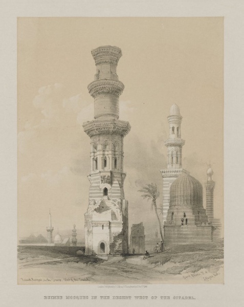 Egypt and Nubia, Volume III: Ruined Mosques in the Desert, West of the Citadel