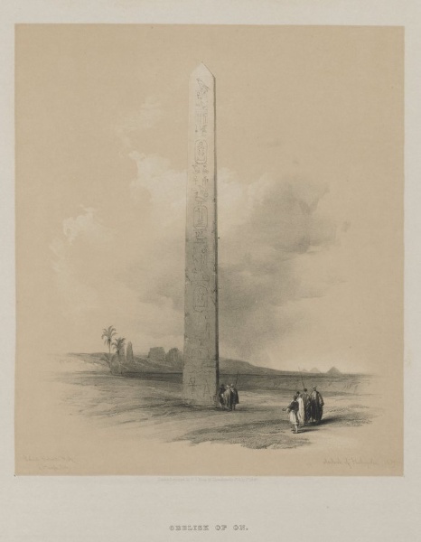 Egypt and Nubia, Volume II: Obelisk of Heliopolis