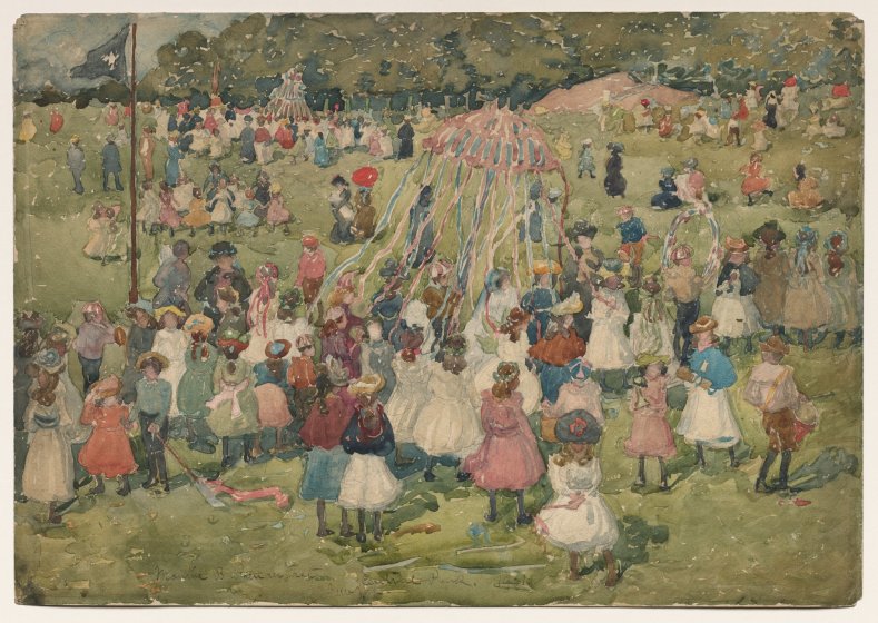 May Day Central Park Cleveland Museum Of Art
