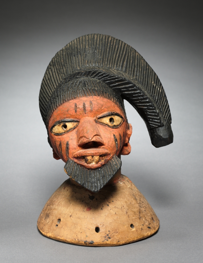 Mask, Onyide Adugbologe, by 1949