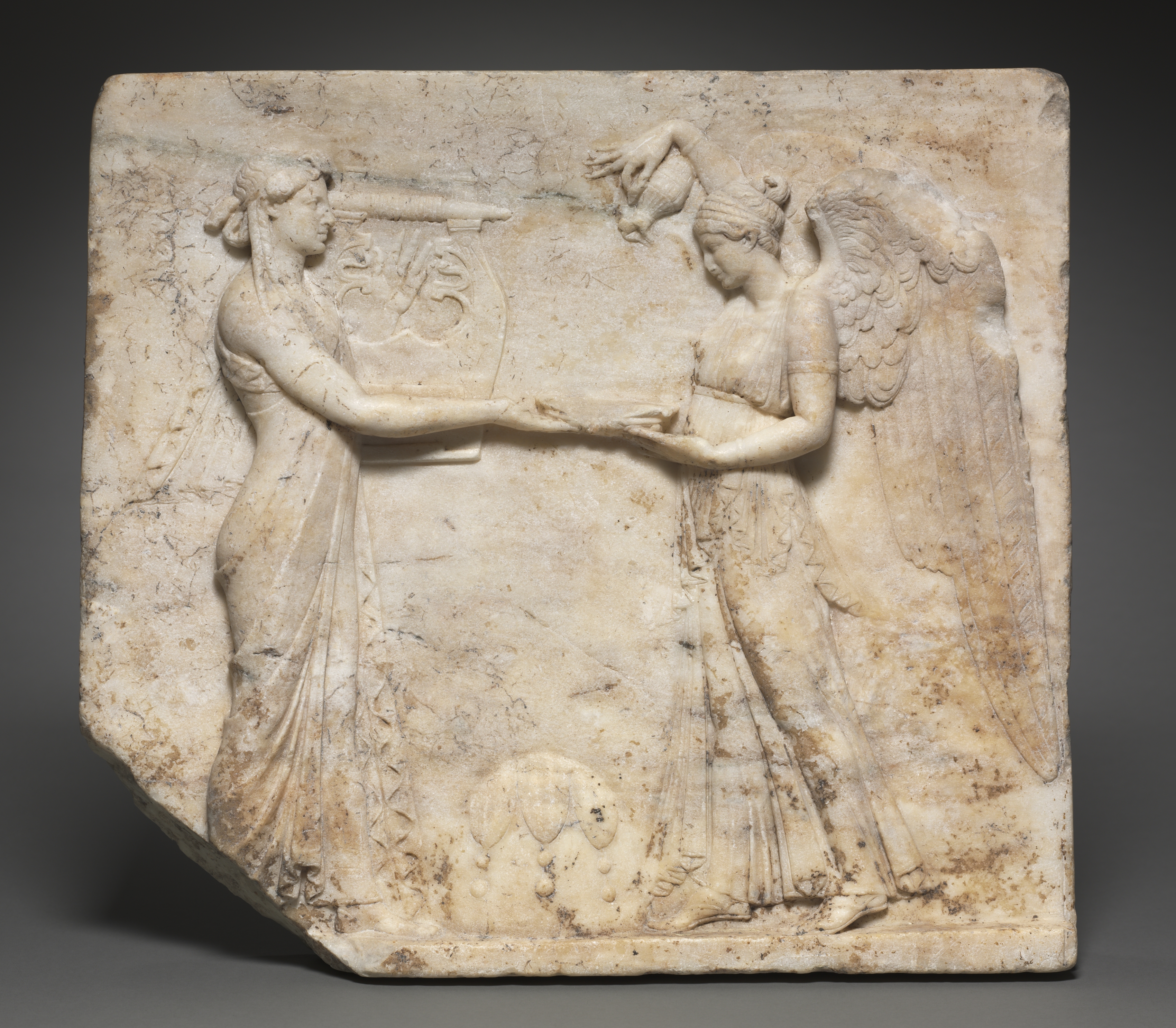 Relief of Apollo with Nike