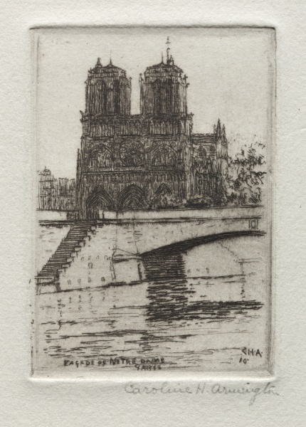 Façade of Notre Dame, Paris