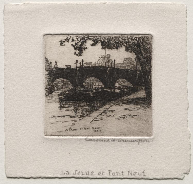 La Seine et Pont Neuf, Paris