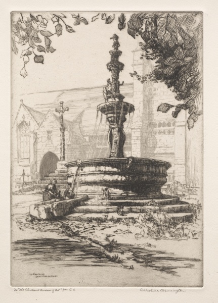 The Fountain, St. Jean of Doigt