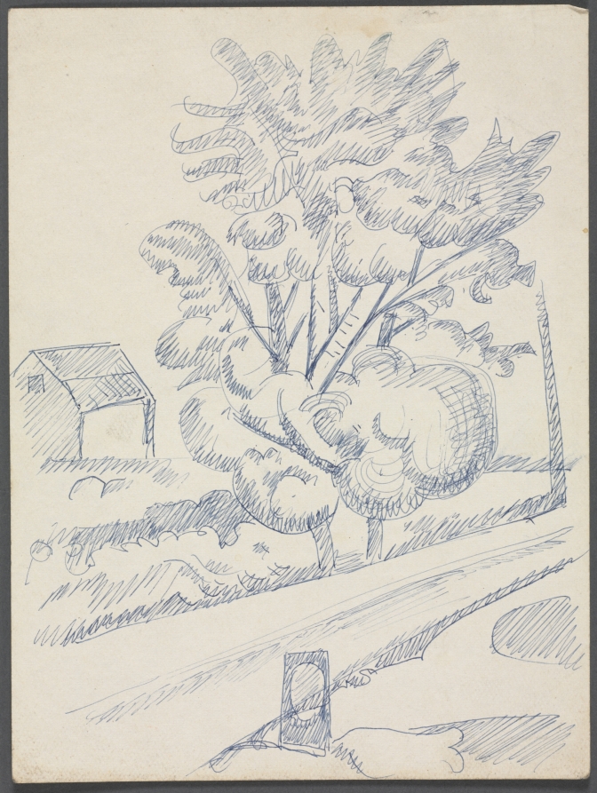 Sketch (61 of 150), William Sommer, c. 1920s–40s
