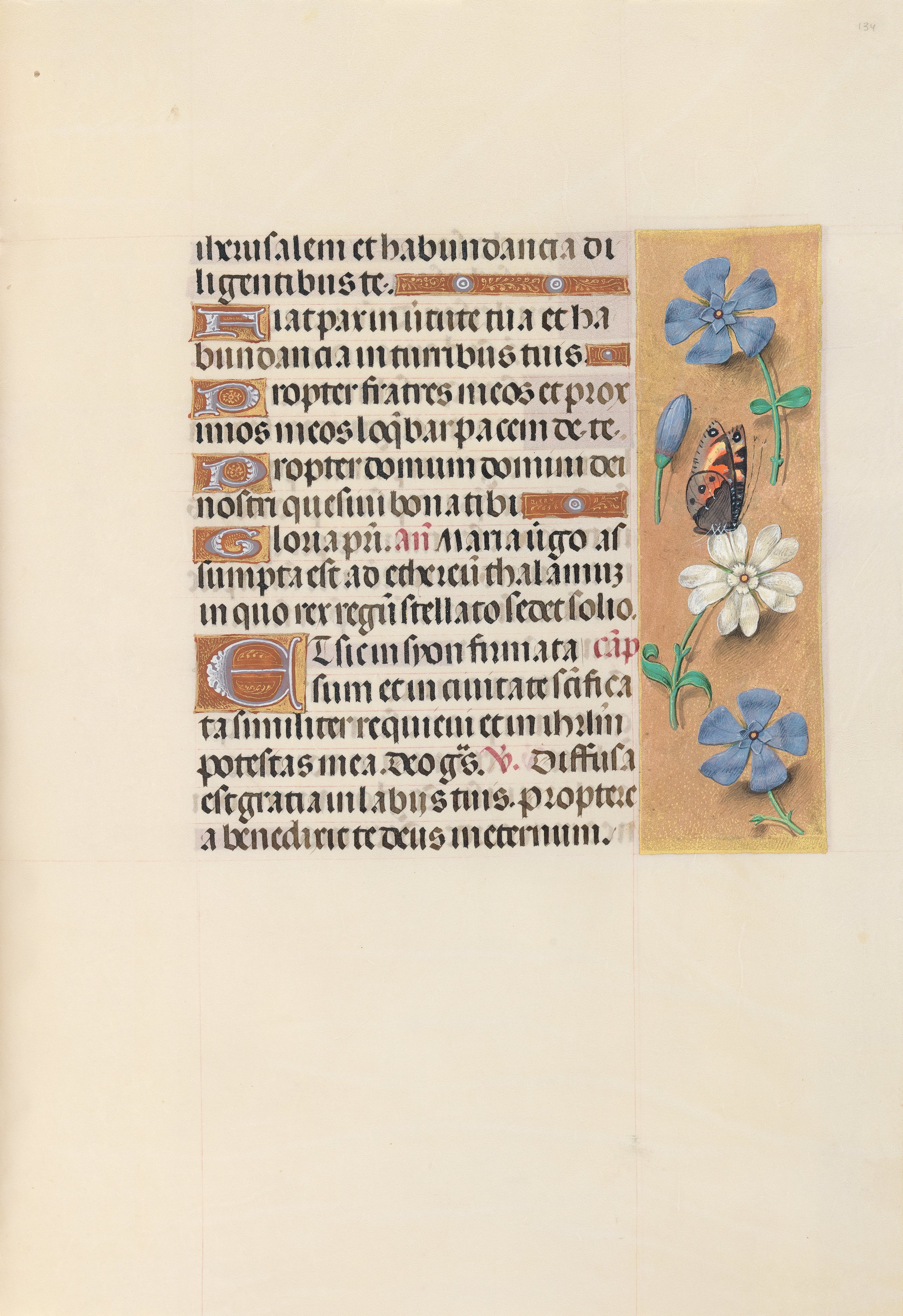 Hours of Queen Isabella the Catholic, Queen of Spain:  Fol. 134r