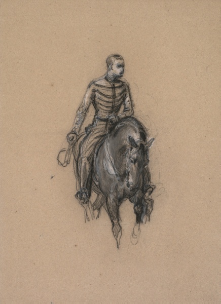 Militaire a cheval (Soldier on Horseback)