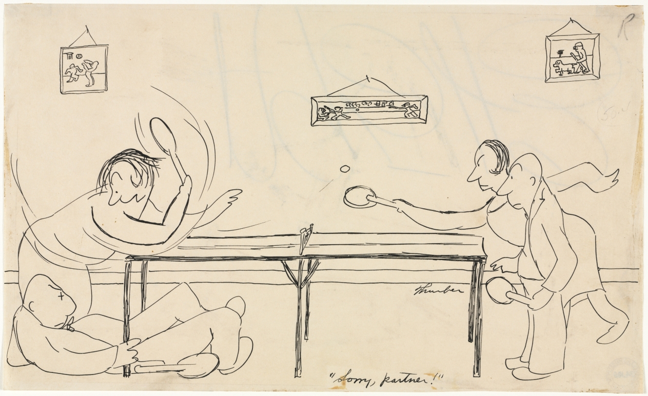 Sorry Partner, James Thurber, c. 1910–34