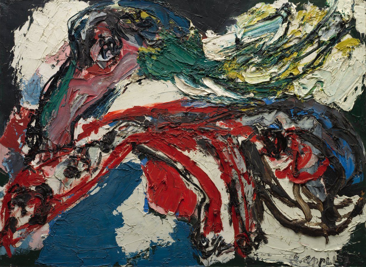 Des Animaux, Karel Appel, 1957