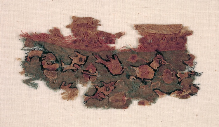 Fragment with Fish and Bird