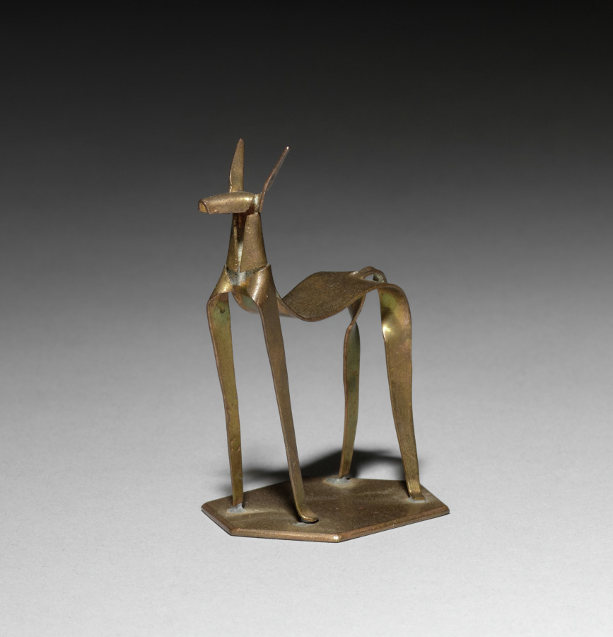 Brass Dog, Karl Rotter-Reinhold Duschka Workshop, c. 1920s