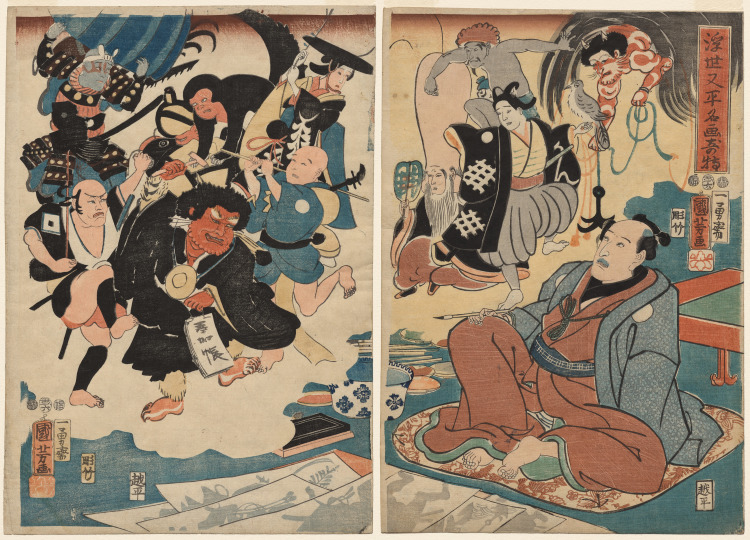 The Strange Occurence of Ukiyo Matahei and his Famous Paintings